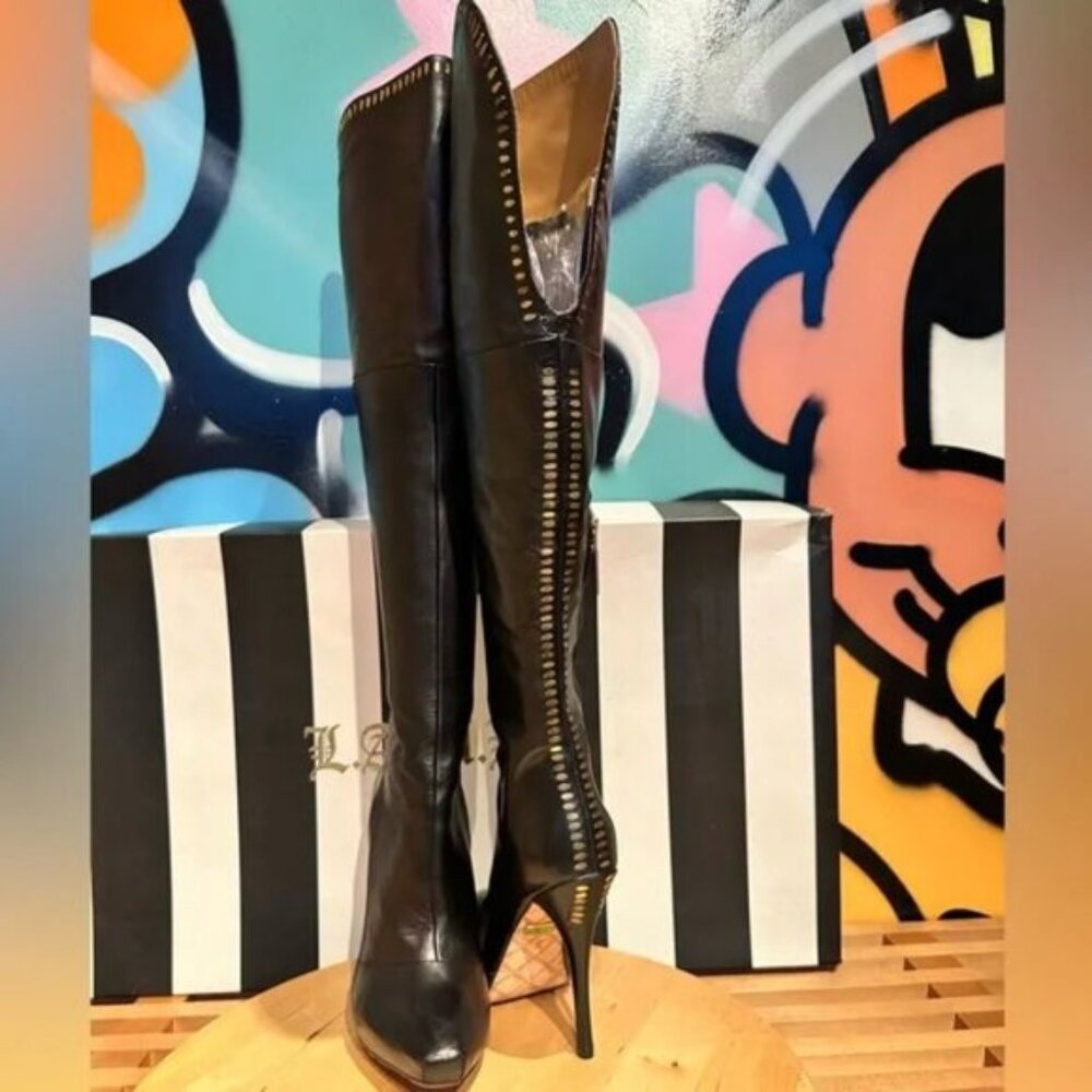 *Gorgeous* L. A. M. B. Knee high Boots